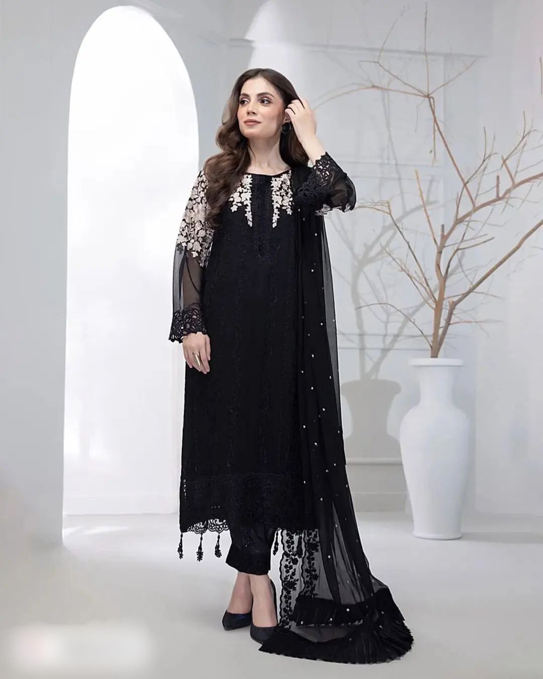 Ramzan Pakistani Salwar Kameez Ready Made Designer Georgette Embroidered  Eid Special Traditional Indian Outfits Plus Size Dress for Women - Etsy